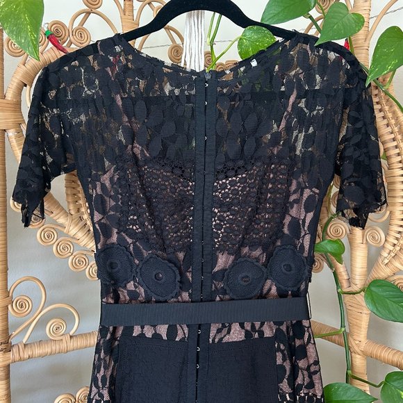 Anthropologies Top Rated and Sold Out Byron Lars Sheath Dress Black XS, S - Picture 7 of 16